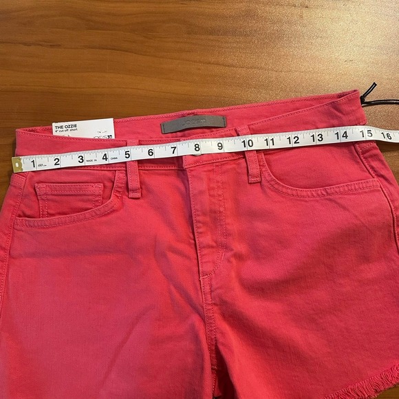 Joes Jeans The Ozzie 4 Inch Cut Off Short Paradise Pink 45TMPSKC4860 Size 27 NEW - Picture 10 of 11